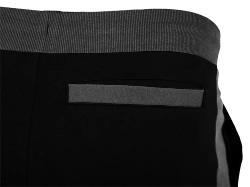 Melegítő nadrág comfort, fekete-szürke, 57%pamut 39% poliészter, xl