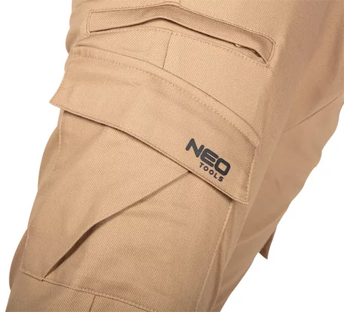 Munkásnadrág, OUTDOOR, bézs, 280g/m2, XXXL