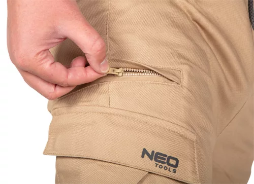 Munkásnadrág, OUTDOOR, bézs, 280g/m2, XXXL