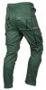 Munkásnadrág, OUTDOOR, zöld, 80% pamut, XS
