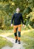 Munkásnadrág, OUTDOOR, 4 irányú sztreccs anyag, 210g/m2, mustársárga-szürke, XL