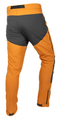 Munkásnadrág, OUTDOOR, 4 irányú sztreccs anyag, 210g/m2, mustársárga-szürke, XL