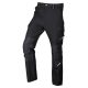 Munkásnadrág, Mix&Match, 4 irányú sztreccs, 230g/m2, fekete-zöld, L