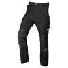 Munkásnadrág, Mix&Match, 4 irányú sztreccs, 230g/m2, fekete-zöld, M