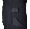 Munkásnadrág, Mix&Match, 4 irányú sztreccs, 230g/m2, fekete-narancs, XXXL
