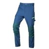 Munkásnadrág, Mix&Match, 4 irányú sztreccs, 230g/m2, kék-zöld, L