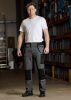 Munkásnadrág, Mix&Match, 4 irányú sztreccs, 230g/m2, külső csavarzsebek, Cordura erősítések, szürke-fekete, XXXL