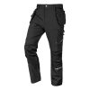 Munkásnadrág, Mix&Match, 4 irányú sztreccs, 230g/m2, külső csavarzsebekkel, Cordura megerősítésekkel, fekete, XXL