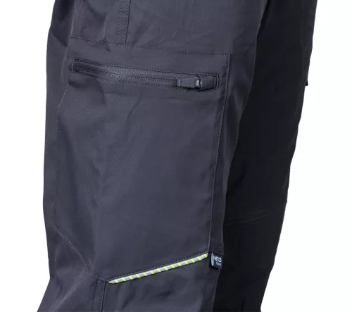 Munkásnadrág, Mix&Match, sztreccs anyag, 135g/m2, szürke, L