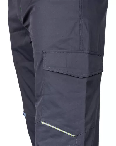 Munkásnadrág, Mix&Match, sztreccs anyag, 135g/m2, szürke, XL