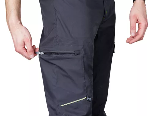 Munkásnadrág, Mix&Match, sztreccs anyag, 135g/m2, szürke, XXL