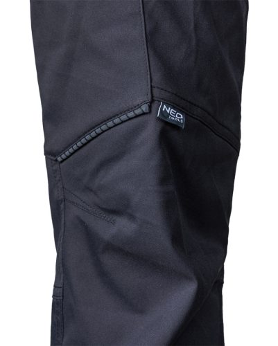 Munkásnadrág, Mix&Match, sztreccs anyag, 135g/m2, fekete, M