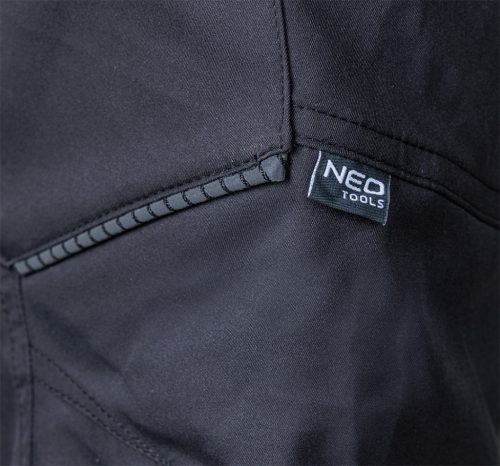 Munkásnadrág, Mix&Match, sztreccs anyag, 135g/m2, fekete, M