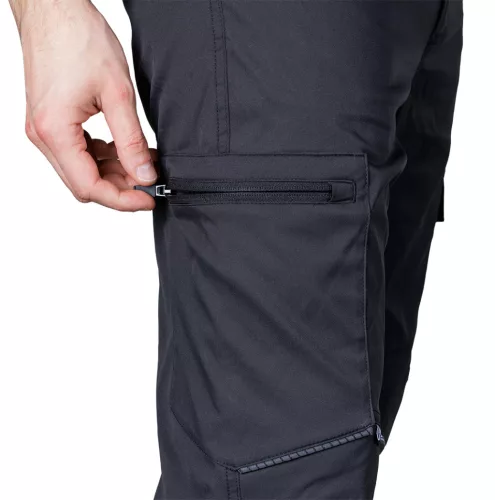 Munkásnadrág, Mix&Match, sztreccs anyag, 135g/m2, fekete, XXL