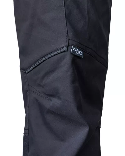 Munkásnadrág, Mix&Match, sztreccs anyag, 135g/m2, fekete, XXL