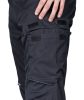 Munkásnadrág, Mix&Match, sztreccs anyag, 135g/m2, fekete, XXXL