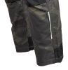 Munkásnadrág Mix&Match Canvas, 280g/m2, külső zsebek, Cordura részek, fényvisszav. betétek, zöld-terepszínű, M