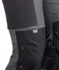 Munkásnadrág Mix&Match Canvas, 280g/m2, külső zsebek, Cordura részek, fényvisszav. betétek, szürke-fekete, XL