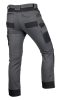 Munkásnadrág Mix&Match Canvas, 280g/m2, külső zsebek, Cordura részek, fényvisszav. betétek, szürke-fekete, XXXL