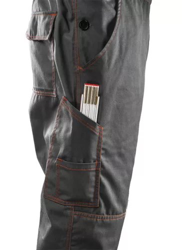 Kantáros Munkanadrág, BASIC, L/52, 35% pamut, 65% polyester, 245 g/m2,térdprotektor zseb