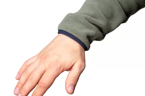 Polár munkadzseki olíva, 100% poliészter, 300g/m2, L