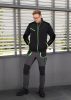 Prémium polár felső, fekete, cordura megerősítésekkel, 300g/m2, m