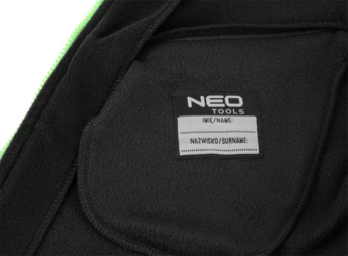 Prémium polár felső, fekete, cordura megerősítésekkel, 300g/m2, s
