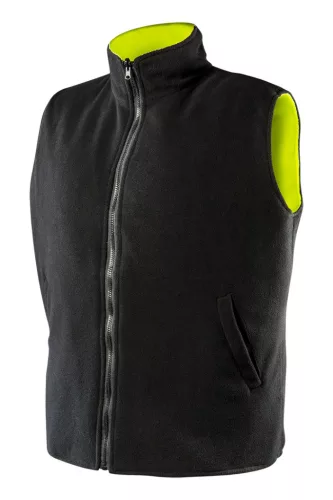 Mellény, fényvisszaverő, kétoldalas,XL