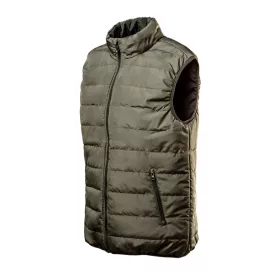   Kifordítható munkamellény, olíva, 100% poliészter, 80g/m2XXL