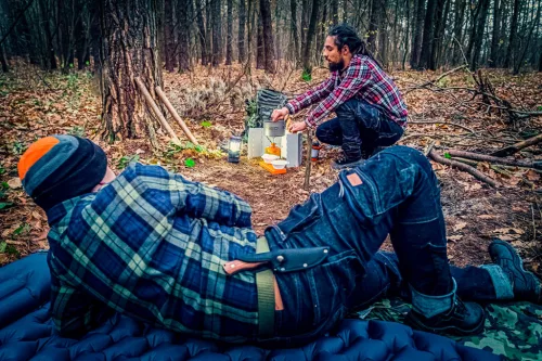 Flanel ing, piros-fekete-fehér, 100% pamut, S