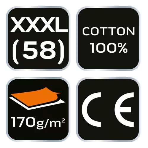 Flanel ing, zöld-fekete, 100% pamut, XXXL