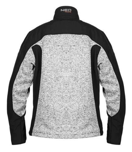 Kötött munkakabát, softshell betétekkel,XXL