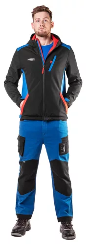 Softshell, Víz- és szélálló Munkadzseki, HD+, vízállóság:5000, Lélegző:3000, L