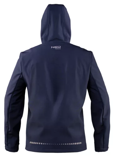 Softshell munkadzseki, steppelt betéttel, PREMIUM,XXL