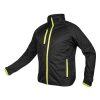 Softshell munkavédelmi kabát, fekete-sárga, XXXL