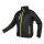 Softshell munkavédelmi kabát, fekete-sárga, XXXL
