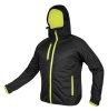 Softshell munkavédelmi kabát, fekete-sárga, XXXL
