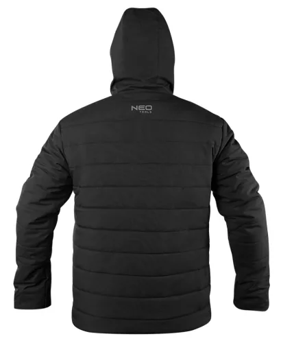 Munkakabát, téli kivitel, Fekete, L