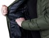 Téli munkavédelmi kabát, Mix&Match, steppelt-szigetelt anyag, könnyű, zöld-fekete, L