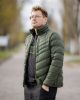 Téli munkavédelmi kabát, Mix&Match, steppelt-szigetelt anyag, könnyű, zöld-fekete, S