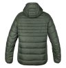 Téli munkavédelmi kabát, Mix&Match, steppelt-szigetelt anyag, könnyű, zöld-fekete, XXXL