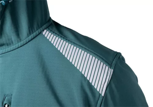 Munkavédelmi kabát, Mix&Match, 4 irányú sztreccs, zöld, L