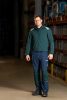 Munkavédelmi kabát, Mix&Match, 4 irányú sztreccs, zöld, XXXL