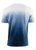 Póló, kék árnyékmintás, 100% pamut, 180g/m2,XXXL