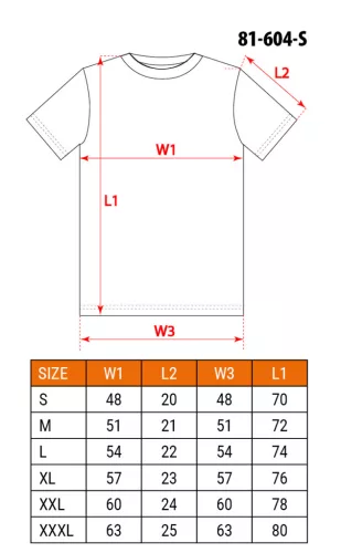 Póló feliratos, szürke, 100% pamut, 180g/m2, S