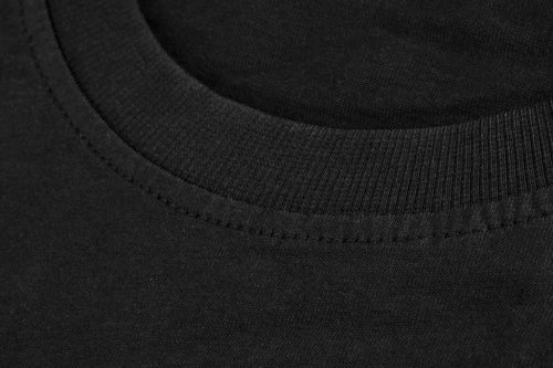 Póló, fekete, 100% pamut,XL