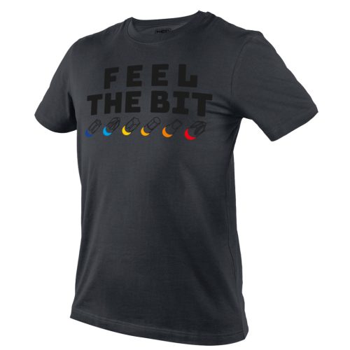 Póló, FEEL THE BIT, 100% pamut, 180g/m2, M