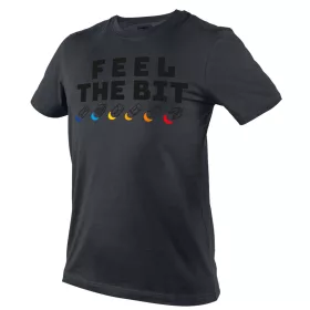 Póló, FEEL THE BIT, 100% pamut, 180g/m2, XL