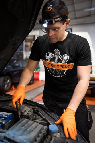 Póló, MOTO EXPERT, 100% pamut, 180g/m2, XL