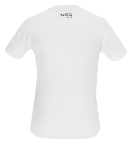 Munkavédelmi póló, fehér , Basic, 100% pamut, 180g/m2, S